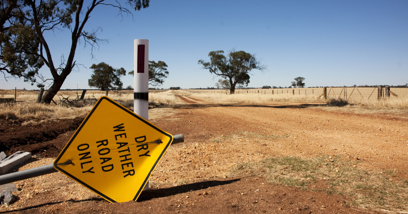 Supermarket shelves cleared and saleyards are bare too